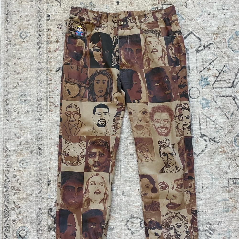 KidSuper Studios Portraits Trouser 'Brown' Size 30
